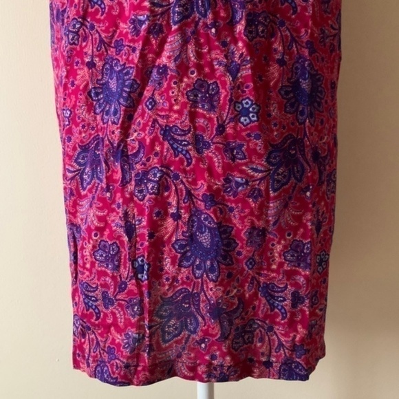 LF paisley floral cut out shift dress size M NWT - Picture 13 of 15